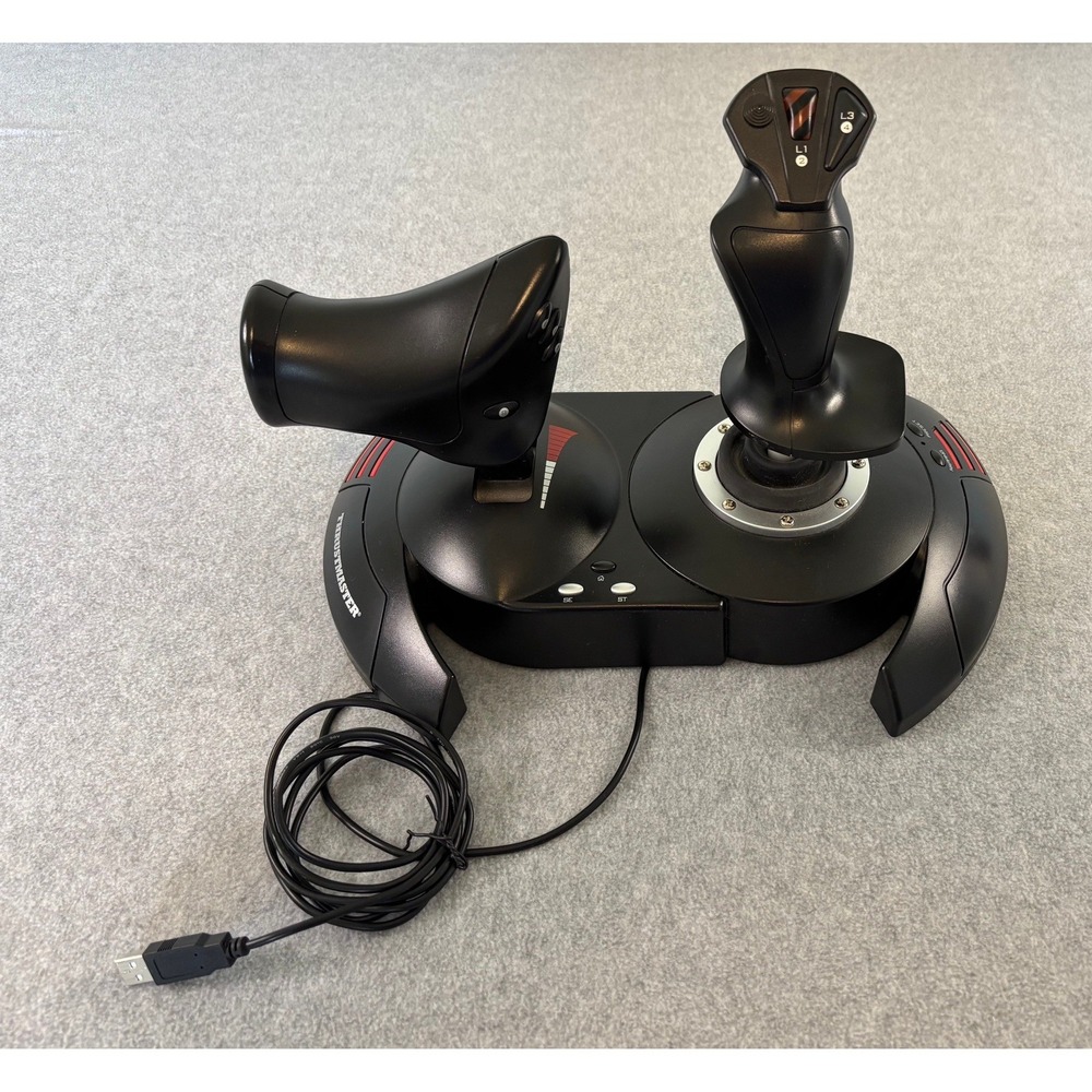 Thrustmaster T-Flight Hotas X Airplane Jet Stick and Throttle Joystick PC & PS3